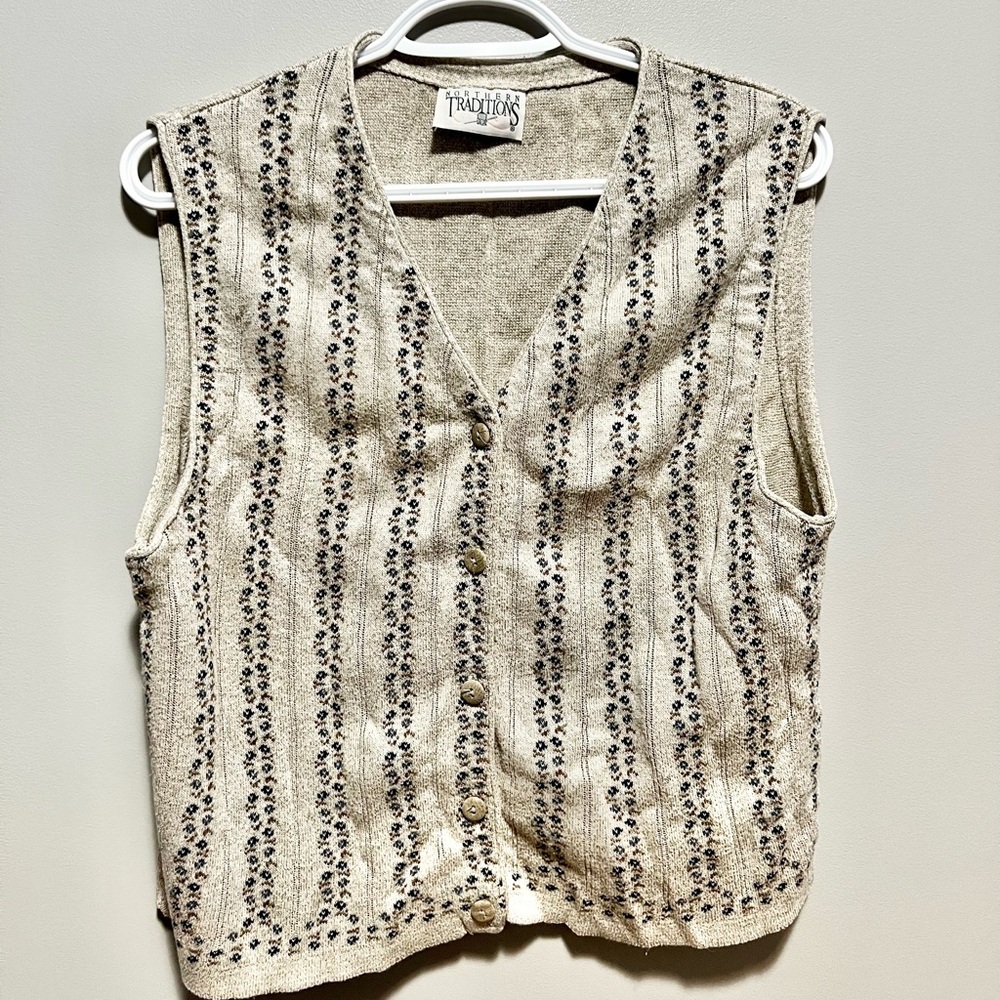Floral Vest